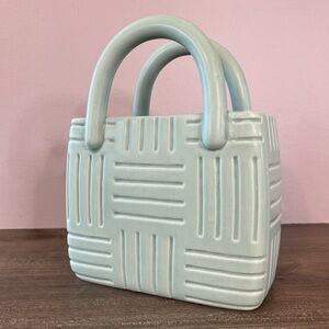 Bullseye Ceramic Handbag Vase